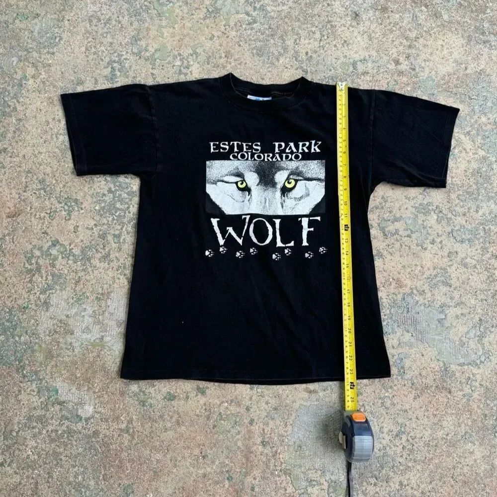 Estes Park Colorado 90’s Wolf Nature Vintage Shirt